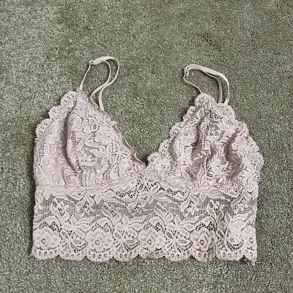 Small pink bralette